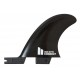 Ailerons FCSII Connect Black Small Quad Rear Side Byte