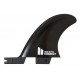 FCSII Connect Black Small Quad Rear Side Byte Fins