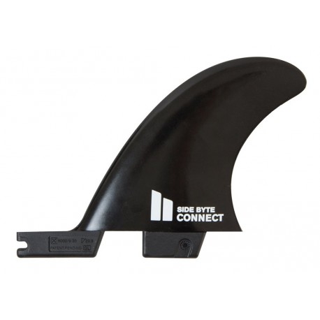 FCSII Connect Black Small Quad Rear Side Byte Fins