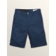 Bermuda Junior VOLCOM Frickin Chino Service Blue