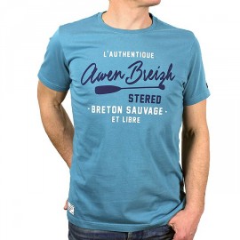 Men's T-Shirt Stered Awen Breizh SUP Lagon