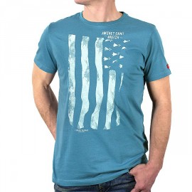 Tee Shirt Homme Stered Flag Gwenn Ha Du Lagon