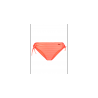 Bottom Swimsuit PROTEST MM Cabelst Coral Blaze