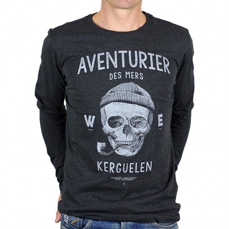 T-Shirt STERED Adventurer Of The Seas ML Anthracite