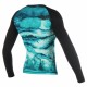 Rash Vest Mystic Dazzled Women Long Sleeve Mint