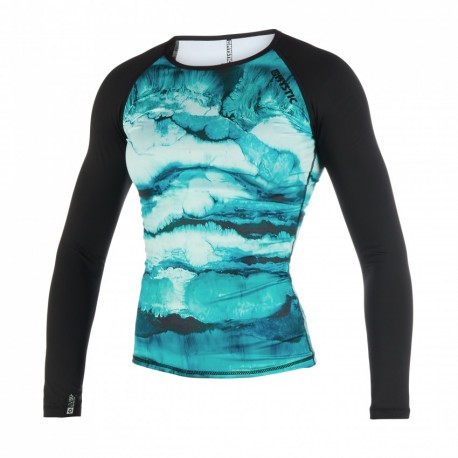 Rash Vest Mystic Dazzled Women Long Sleeve Mint