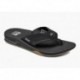 Reef Fanning Sandal Black Silver