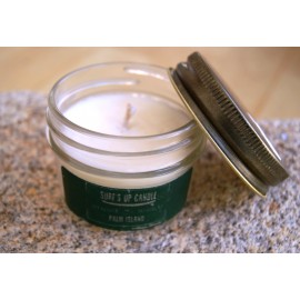 Candle MASON Jar Palm Island 110gr