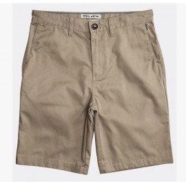 Junior Bermuda BILLABONG Carter Light Khaki