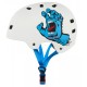 Bullet Santa Cruz Helmet Screaming Hand White