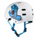 Bullet Santa Cruz Helmet Screaming Hand White