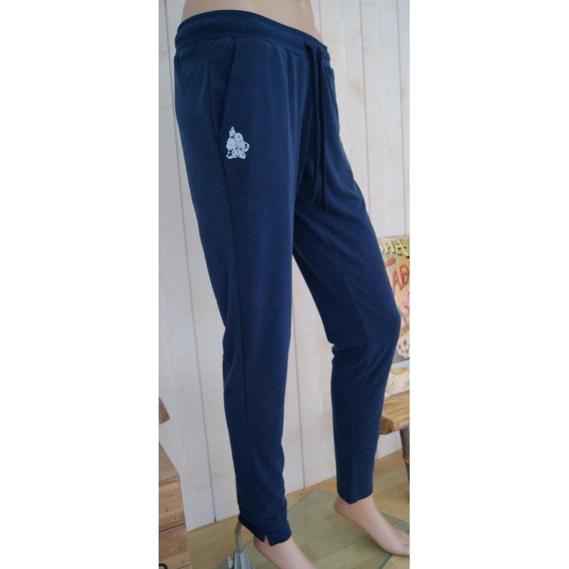 Pantalon Léger Femme BANANA MOON Cymphea Marine - Breizh Rider