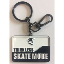 Porte Clés Think Less Skate More