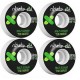 Bones STF Skateboard Wheels Collabo Skate Aid 53mm 103A V1 Standart