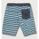 Boardshort Junior Volcom Aura Stripe Vintage Blue