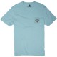 Tee shirt VISSLA Stoney The Seagull Vintage Wash Pocket Pacific Blue