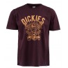 DICKIES Tiptonville Maroon Tee Shirt