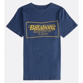 Tee Shirt Junior BILLABONG Tradermark Dark Blue