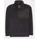 BILLABONG Boundary Mock Half Black Men's Fleece