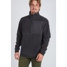 BILLABONG Boundary Mock Half Black Men's Fleece