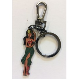 Surfer Girl Keychain