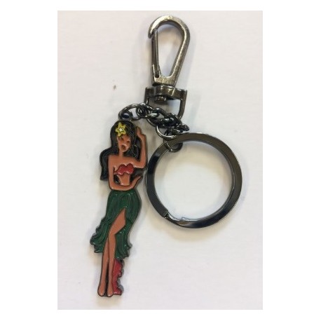 Surfer Girl Keychain