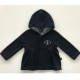 Child Girl Fleece Jacket Papylou Navy Fleece