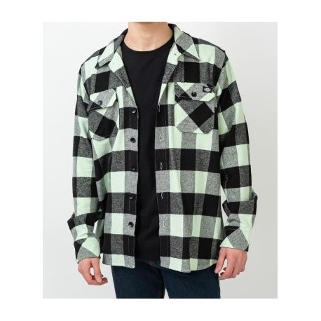 Chemise DICKIES Sacramento Flannelle Mint