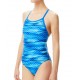 Maillot De Bain Junior une piece TYR Castaway Diamondfit bleu