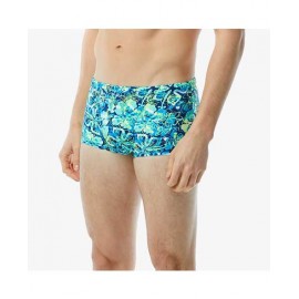 Men's Swimwear TYR Malibu Allover Trunk Turquoise