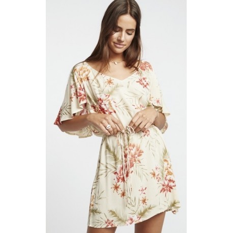 Billabong Fine Flutter Pistachio Dress