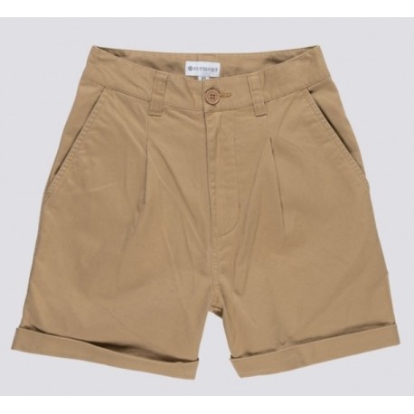 Short Femme ELEMENT Olsen Desert Kaki