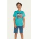 Junior Boy Shorts PROTEST Orlin Blue Gas