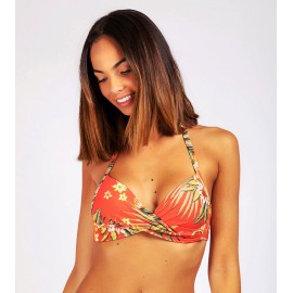 BANANA MOON Eyro Waimea Red Bikini Top