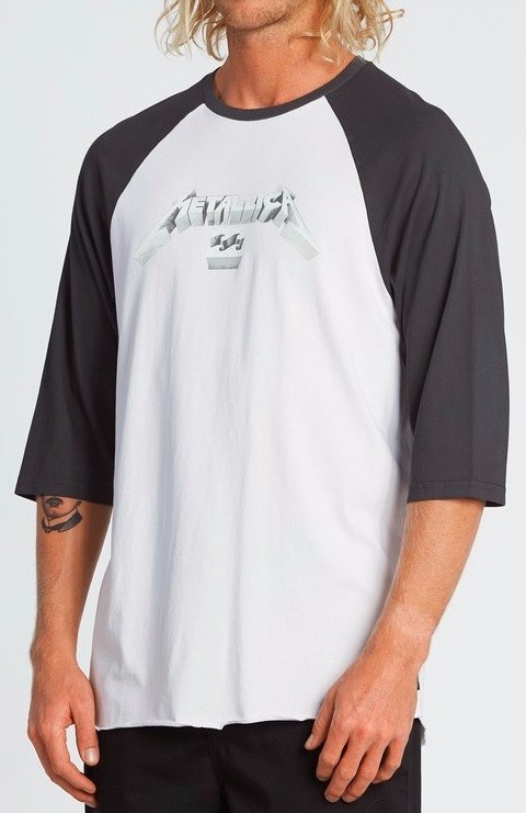 metallica billabong shirt