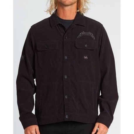 Billabong Metallica Black Album Stealth Jacket