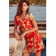 BANANA MOON Liffi Waimeavoil Red Skirt