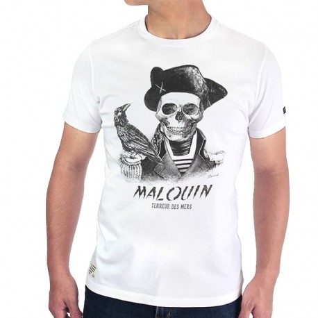 STERED Malouin White Tee Shirt