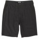 Billabong Crossfire Slub Black Shorts