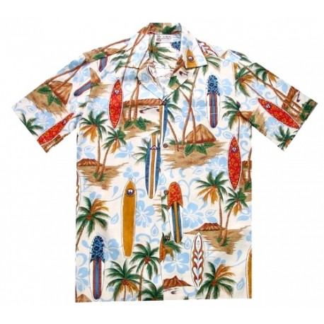 Aloha Republic Woody Blue Shirt
