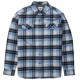 Chemise Flannel VISSLA Central Coast Blue Wash