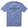 Tee Shirt Homme VISSLA Trimline Royal Wash Heather