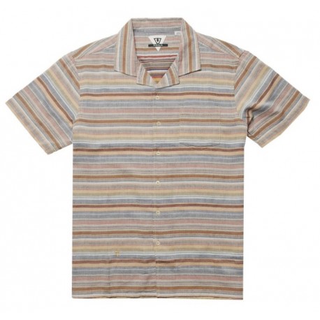 Chemise Homme VISSLA Baja Del Sur Rusty Red