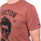 Tee Shirt Homme Stered Breton Bev Atav Rouille