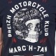 Men's T-Shirt STERED Breizh Motorcycle Klub Marin