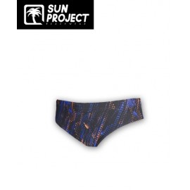 Men's Swim Brief SUN PROJECT Anthracite Gray