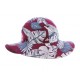 HERMAN Boogie Burgundy Capeline Fabric Hat
