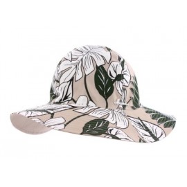 Chapeau En Tissu Capeline HERMAN Boogie Beige UPF50