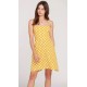 Volcom Read The Room Yellow Dress