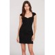 VOLCOM I m Not Sweet Jeans Dress Black